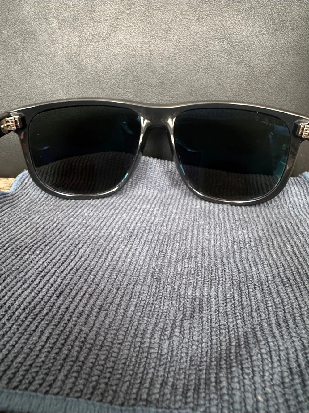 Ray-Ban Black Boyfriend Polarized Sunglasses